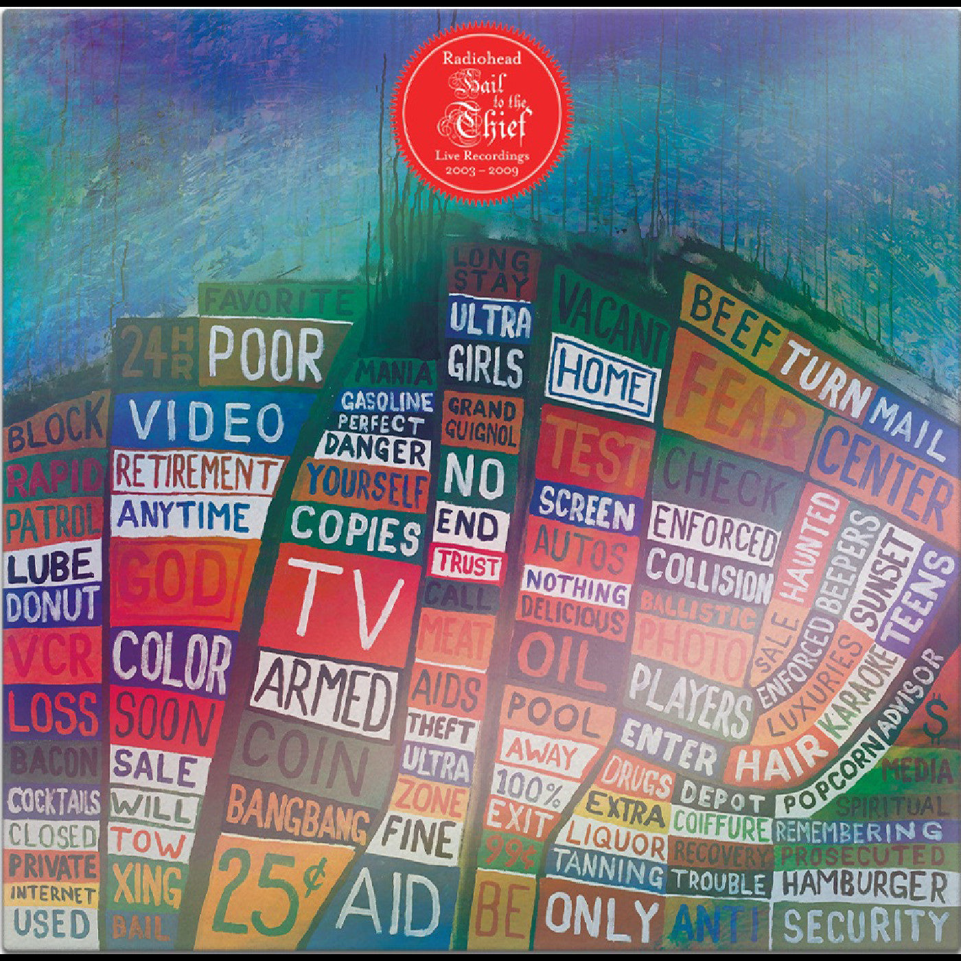 Hail To The Thief (Live Recordings 2003-2009) (Indie Exclusive Red Vinyl)