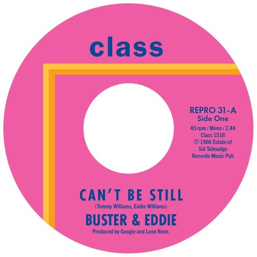 Can't Be Still / There I Was [7"]