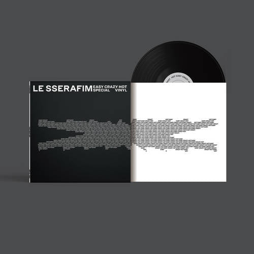 Easy-Crazy-Hot [Carbon Black Vinyl 5 posters set 10 page postcard booklet 5 photocard set sticker]