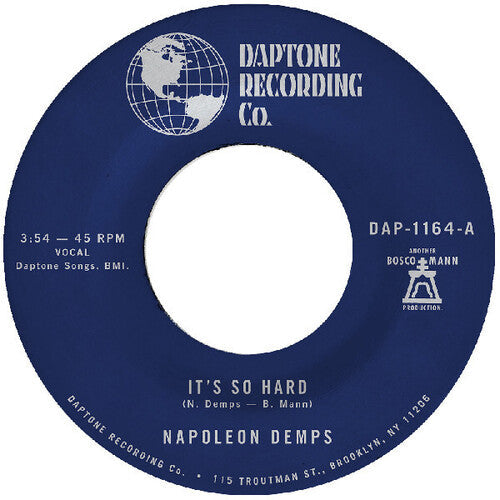 It's So Hard B/W It's So Hard (Part Two) [7" Vinyl]