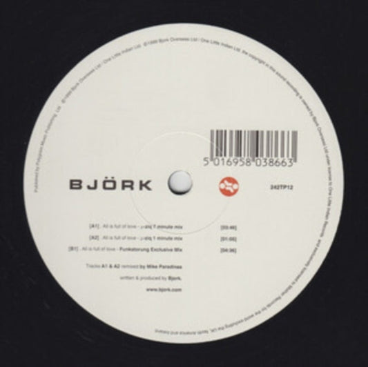 All Is Full Of Love [12"]