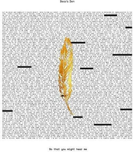So That You Might Hear Me [Vinyl]