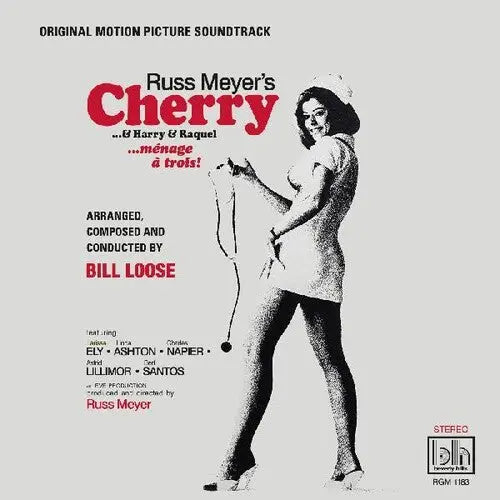 Russ Meyers Cherry & Harry & Raquel [White w Black Swirl Vinyl]