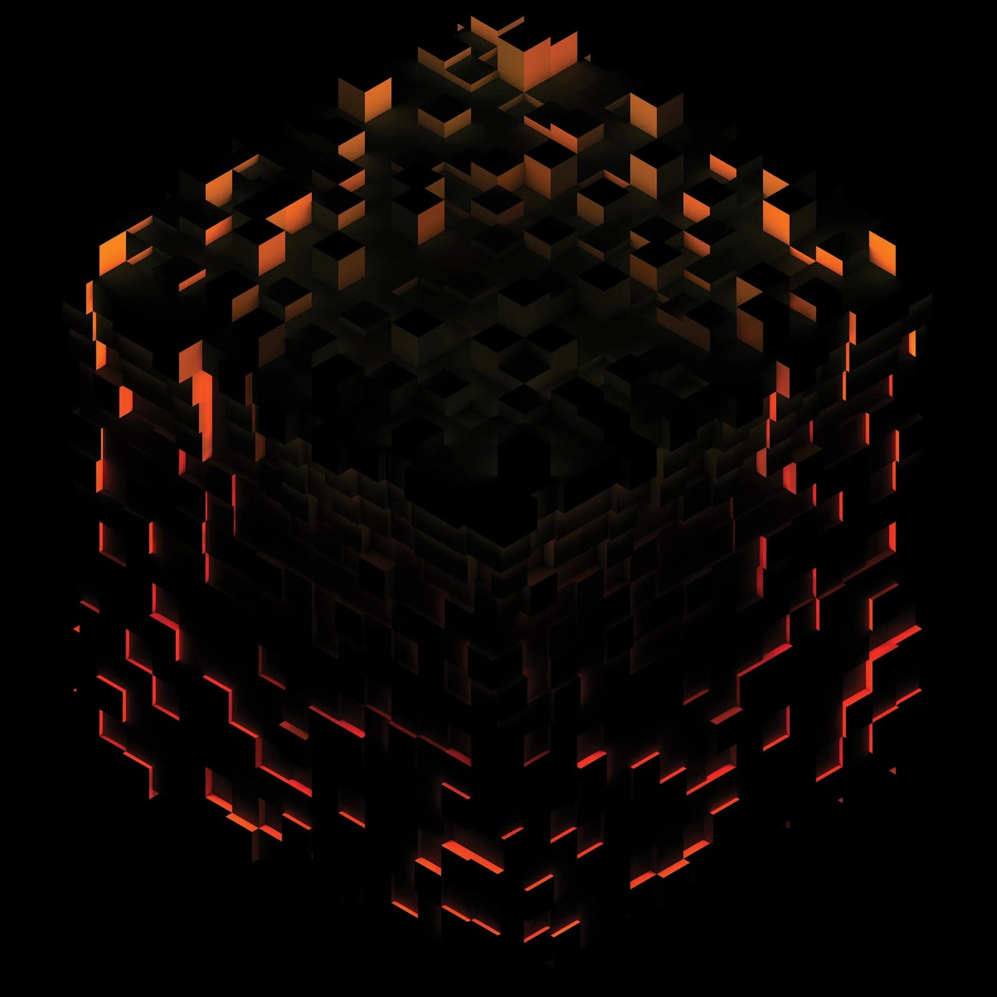 Minecraft Volume Beta [Red Orange & Yellow Splatter Vinyl]