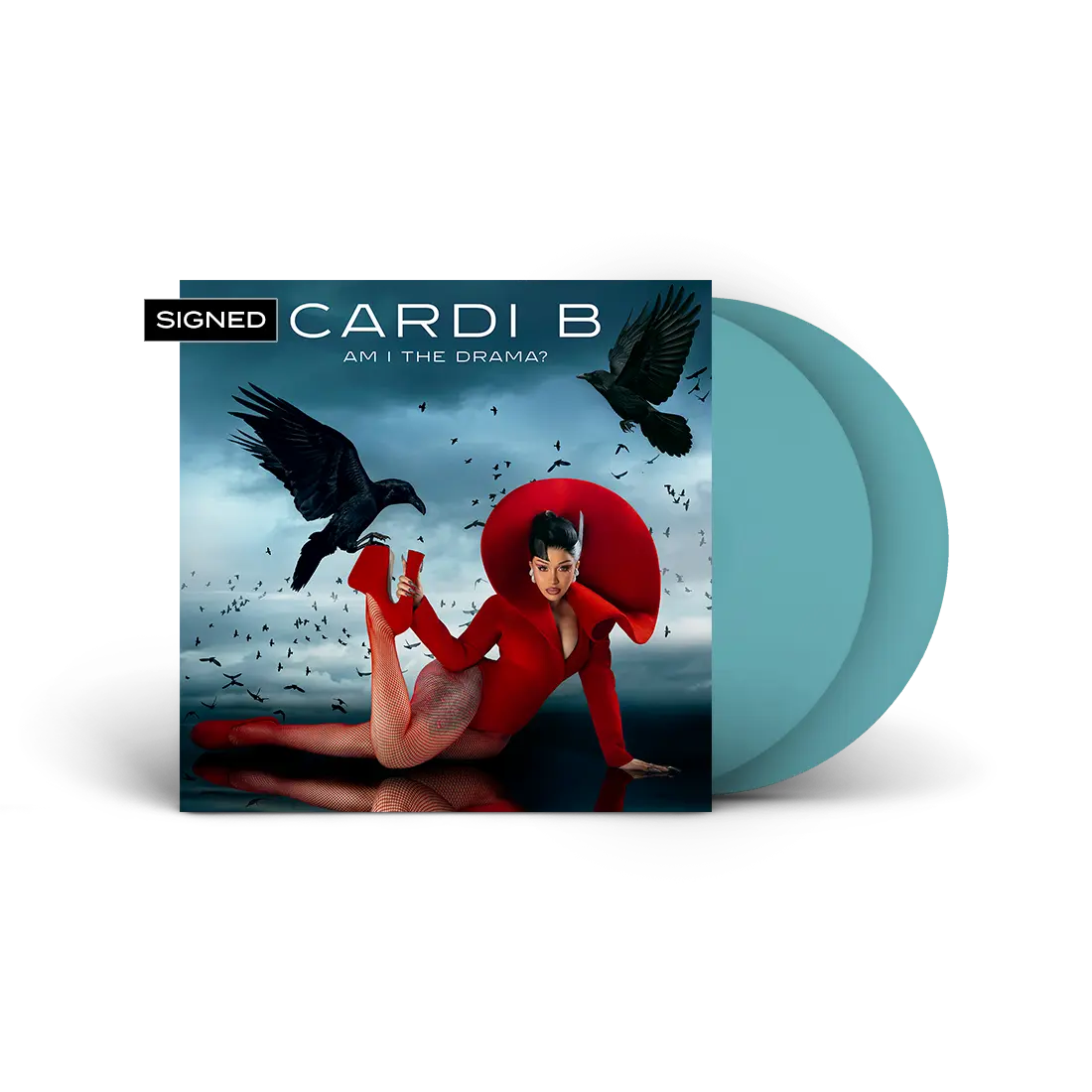 Am I The Drama? [Explicit Baby Blue Vinyl w/ Signed Art Card]