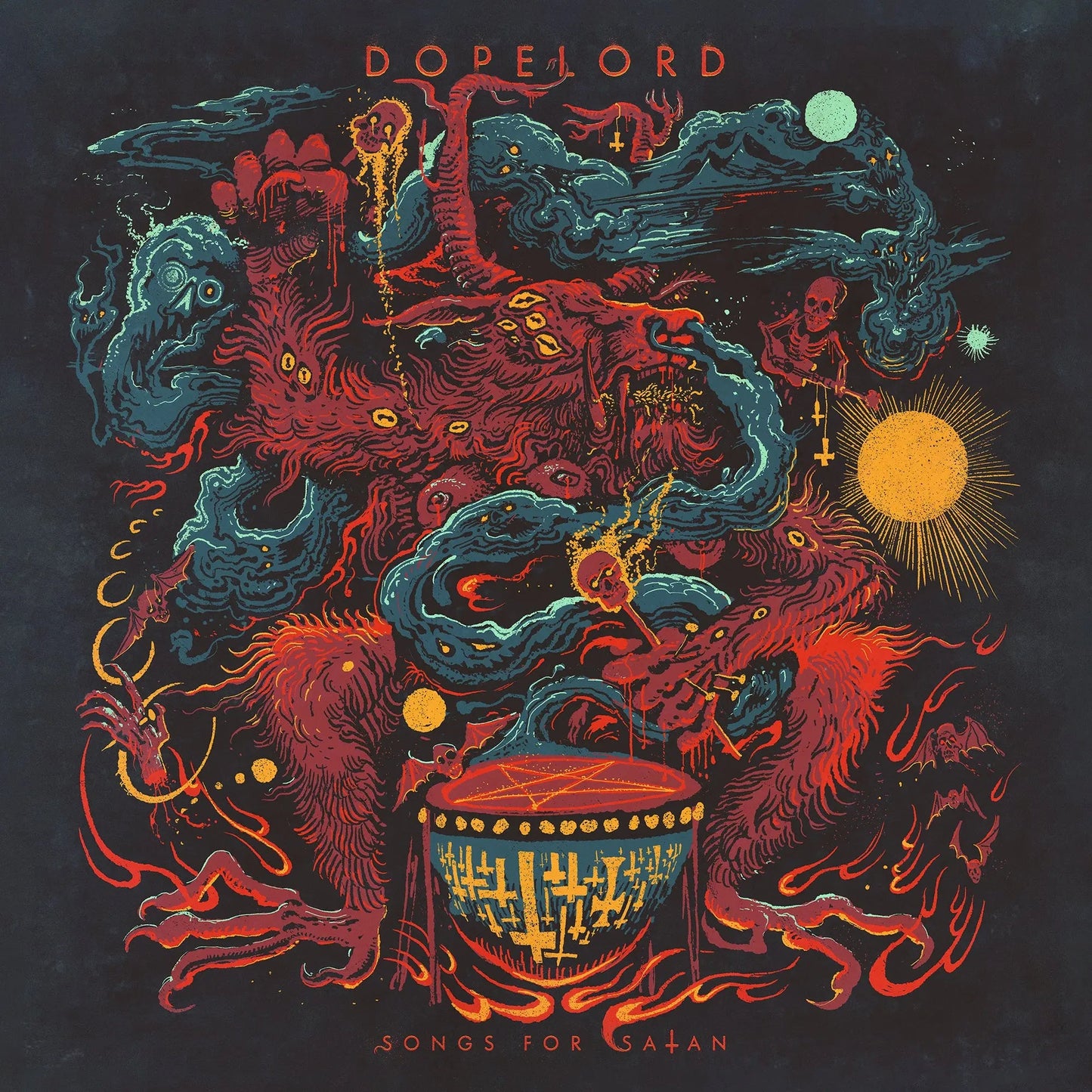 Songs For Satan (Yellow/Black Cloudburst Edition) [LP]