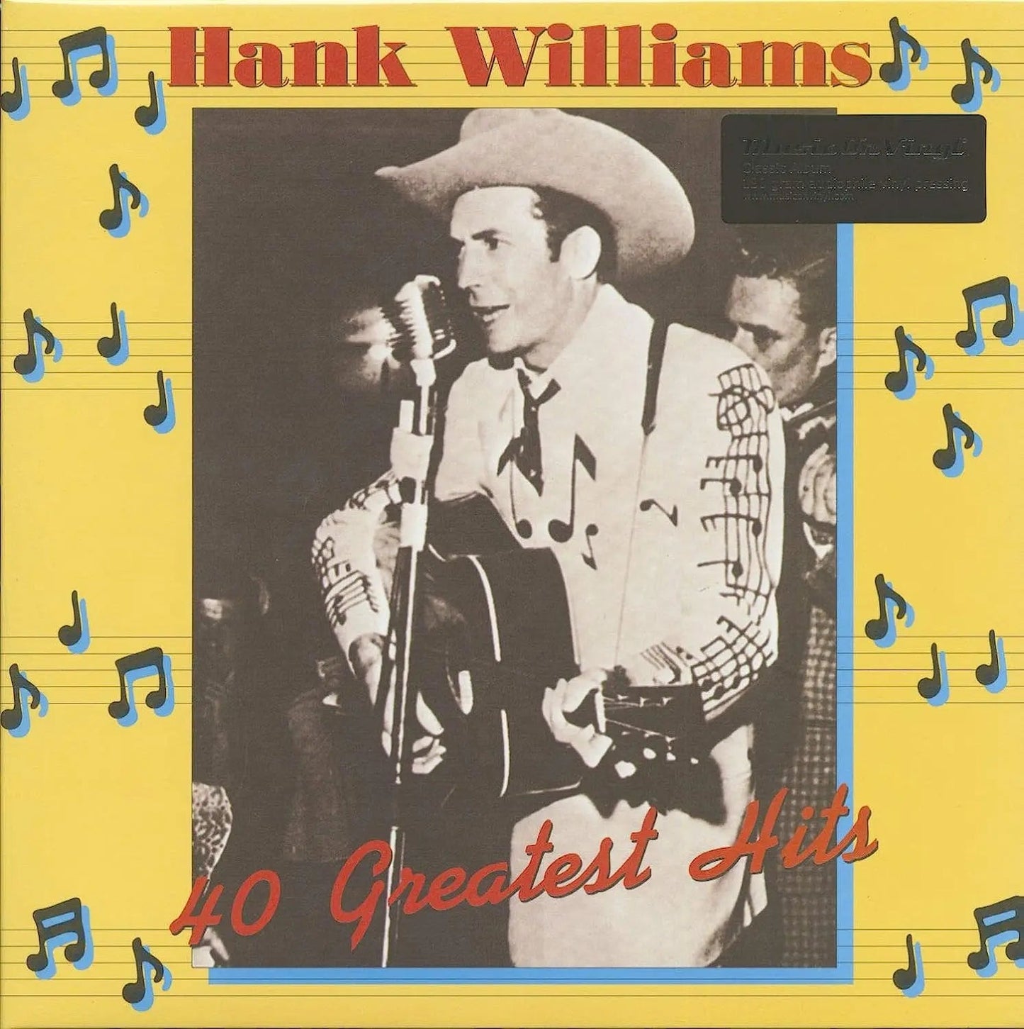 Hank Williams 40 Greatest Hits [Vinyl]