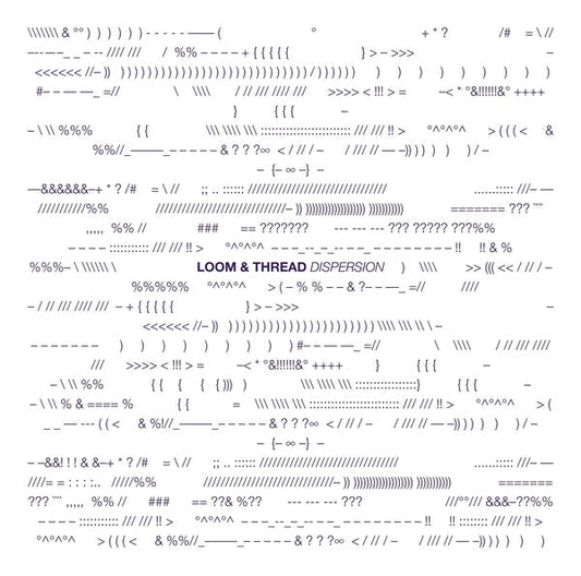 Dispersion [Vinyl]