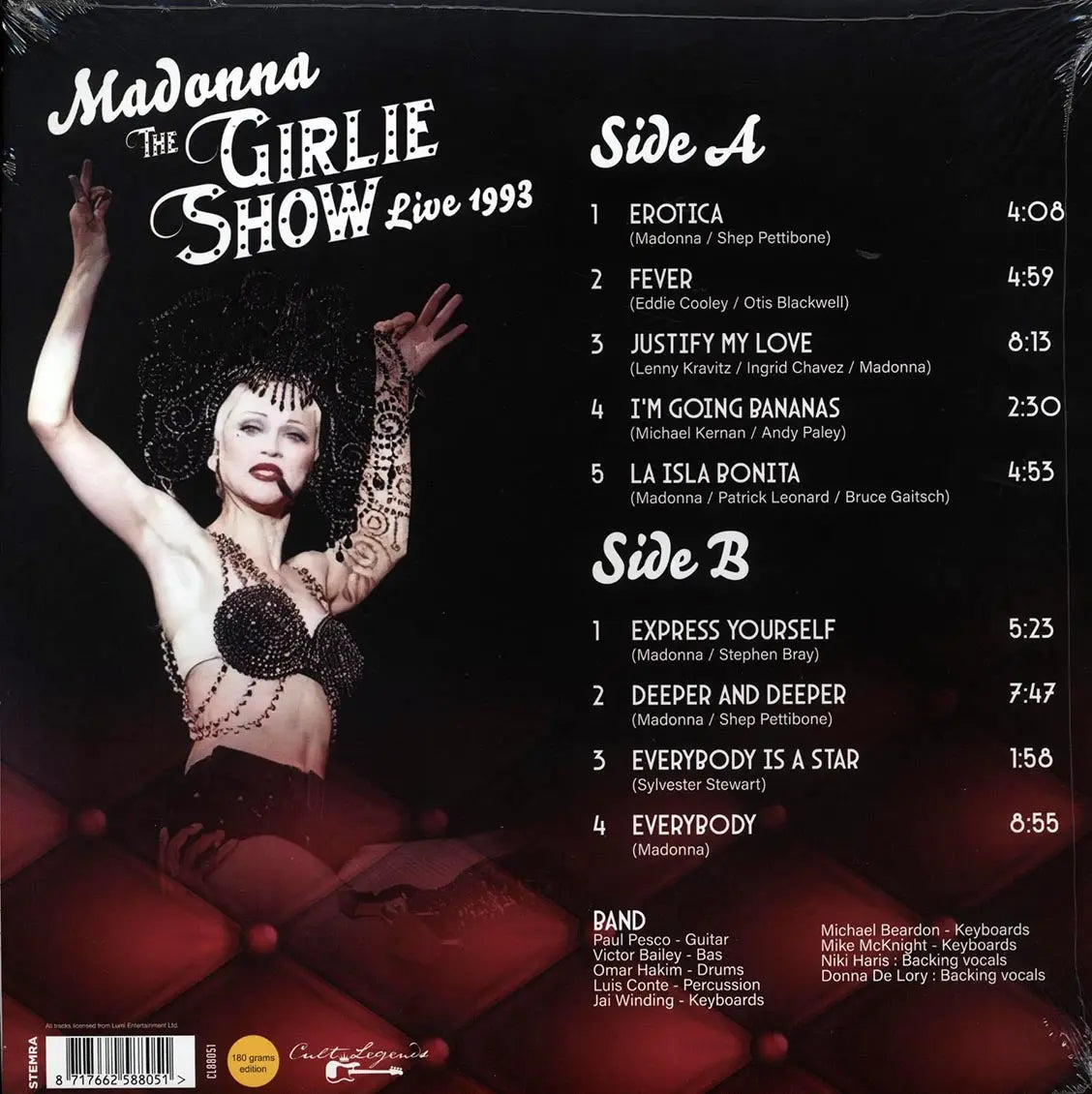The Girlie Show Live 1993 [Vinyl]