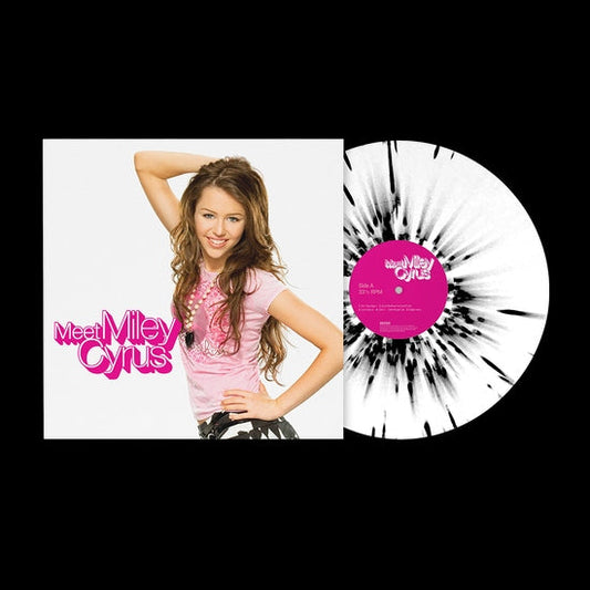 Meet Miley Cyrus [White & Black Splatter Vinyl]