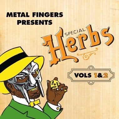 Metal Fingers Presents: Special Herbs Vol. 1 & 2 [2LP] (Mustard Yellow Vinyl)