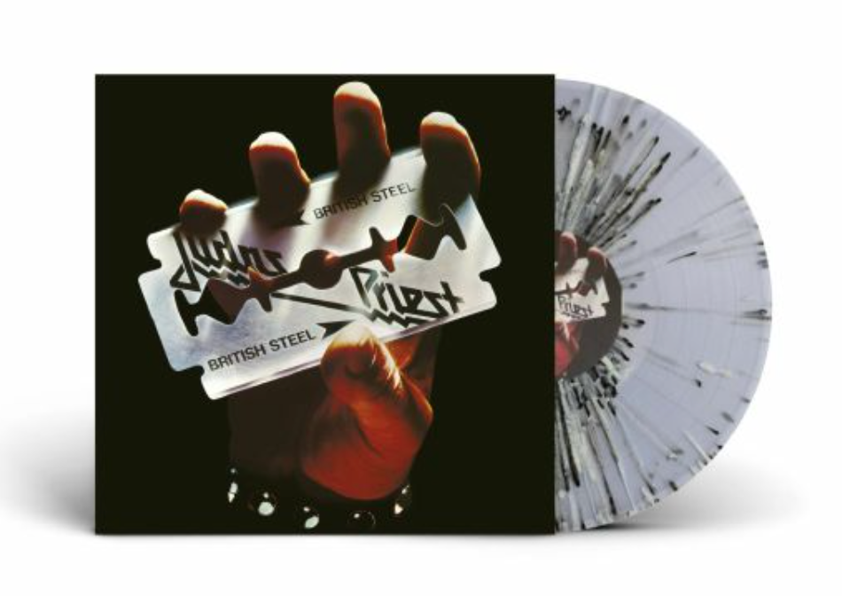 British Steel [Black & White Splattered Vinyl LP]