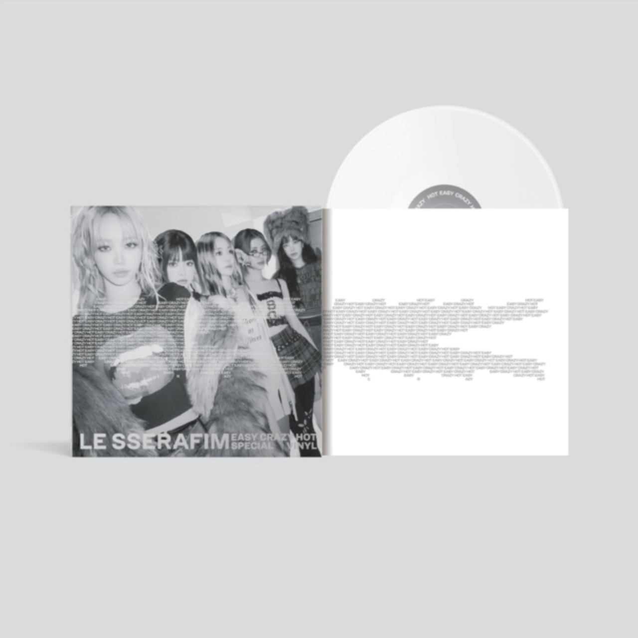 Easy Crazy-Hot [LP] (Silver White Vinyl, extra photocard, 5 posters set, 10 page postcard booklet, 5 photocard set, sticker)