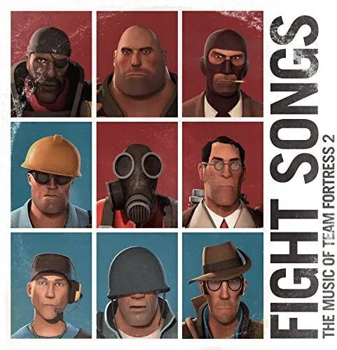Fight Songs: The Music of Team Fortress 2 (Soundtrack) [Red & Blue Vinyl 2LP]