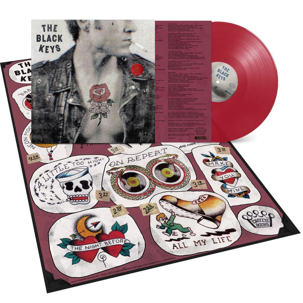 No Rain No Flowers [Ruby Red Vinyl]