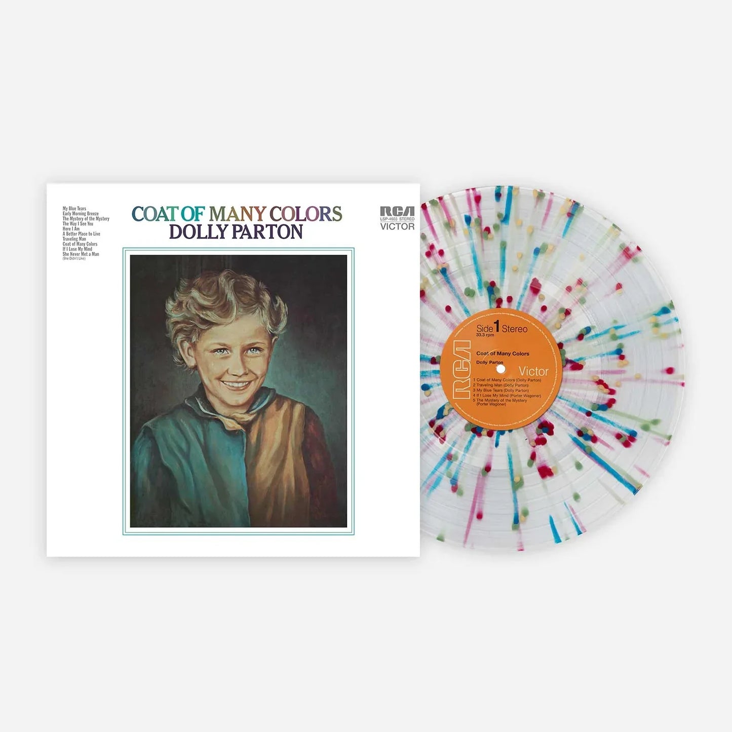 Coat of Many Colors [Rainbow Galaxy Splatter Vinyl]
